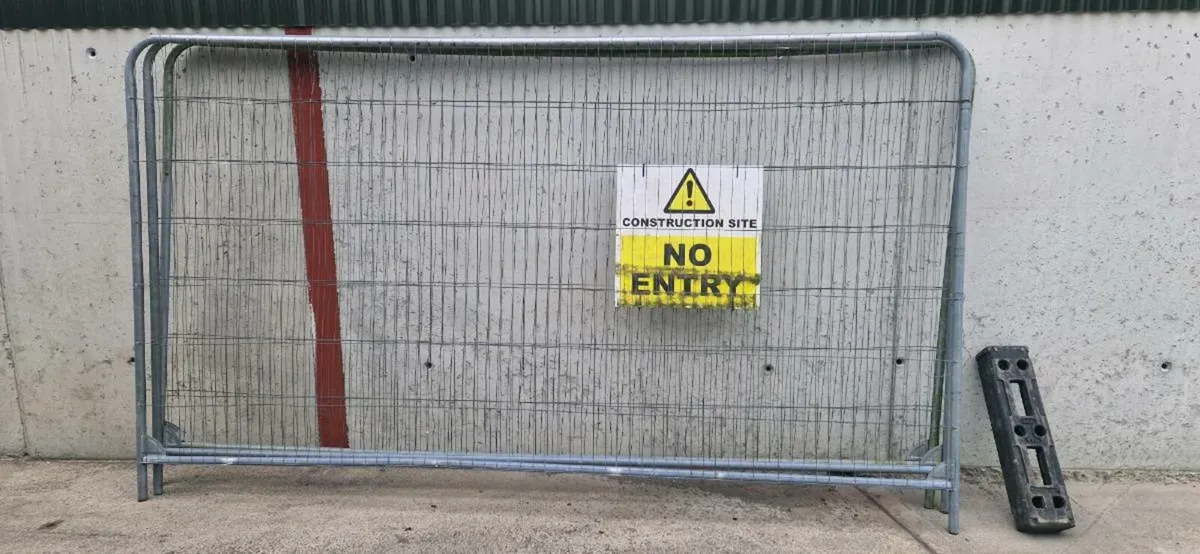 Temporary Site Panel Fencing - Image 1