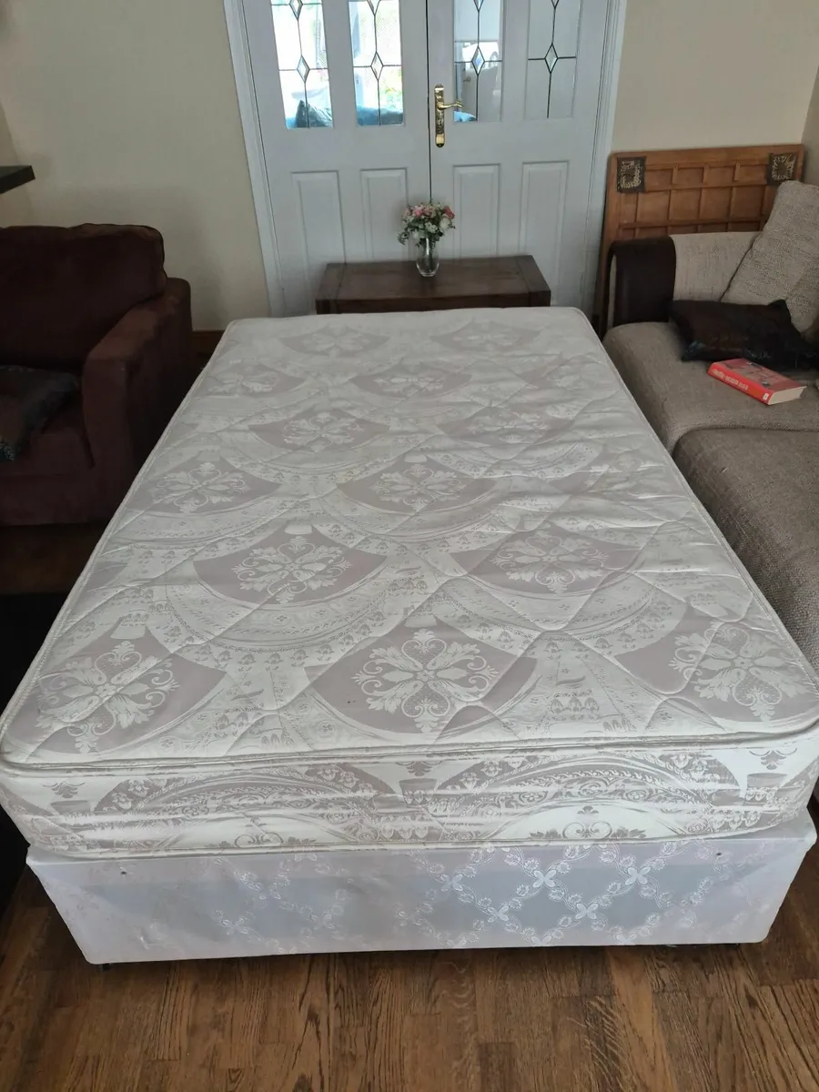 Divan Bed and Mattress - Image 1