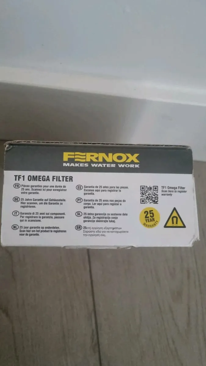 New Fernox Central Heating Filter - Image 2