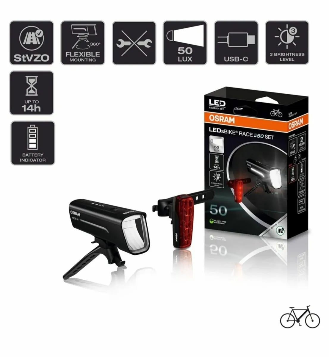 Bike lights - Image 1