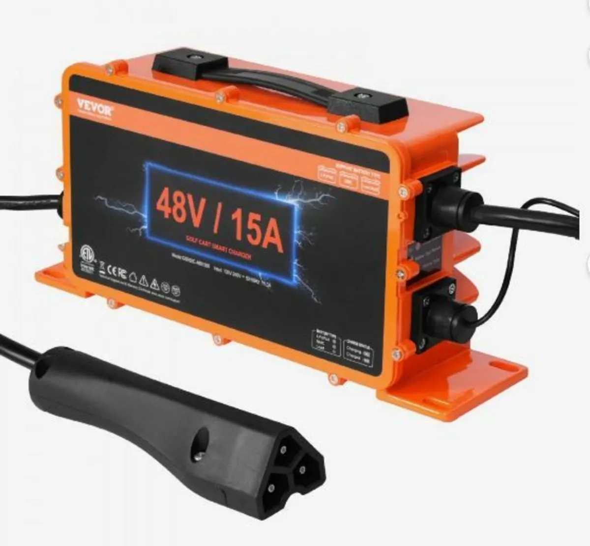 48 Volt 15 AMP Golf Cart Smart Battery - Image 1