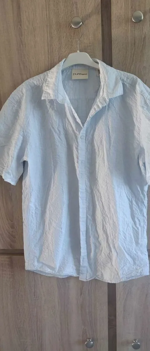 dkny Light blue DKNY shirt size m worn once - Image 2