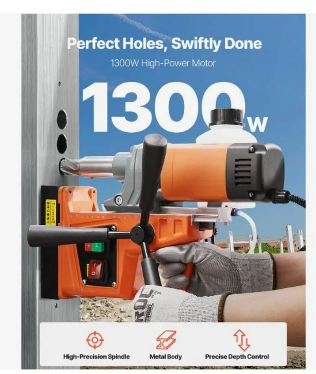 Magnetic Drill 1300W 2922lbf/13000N - Image 3