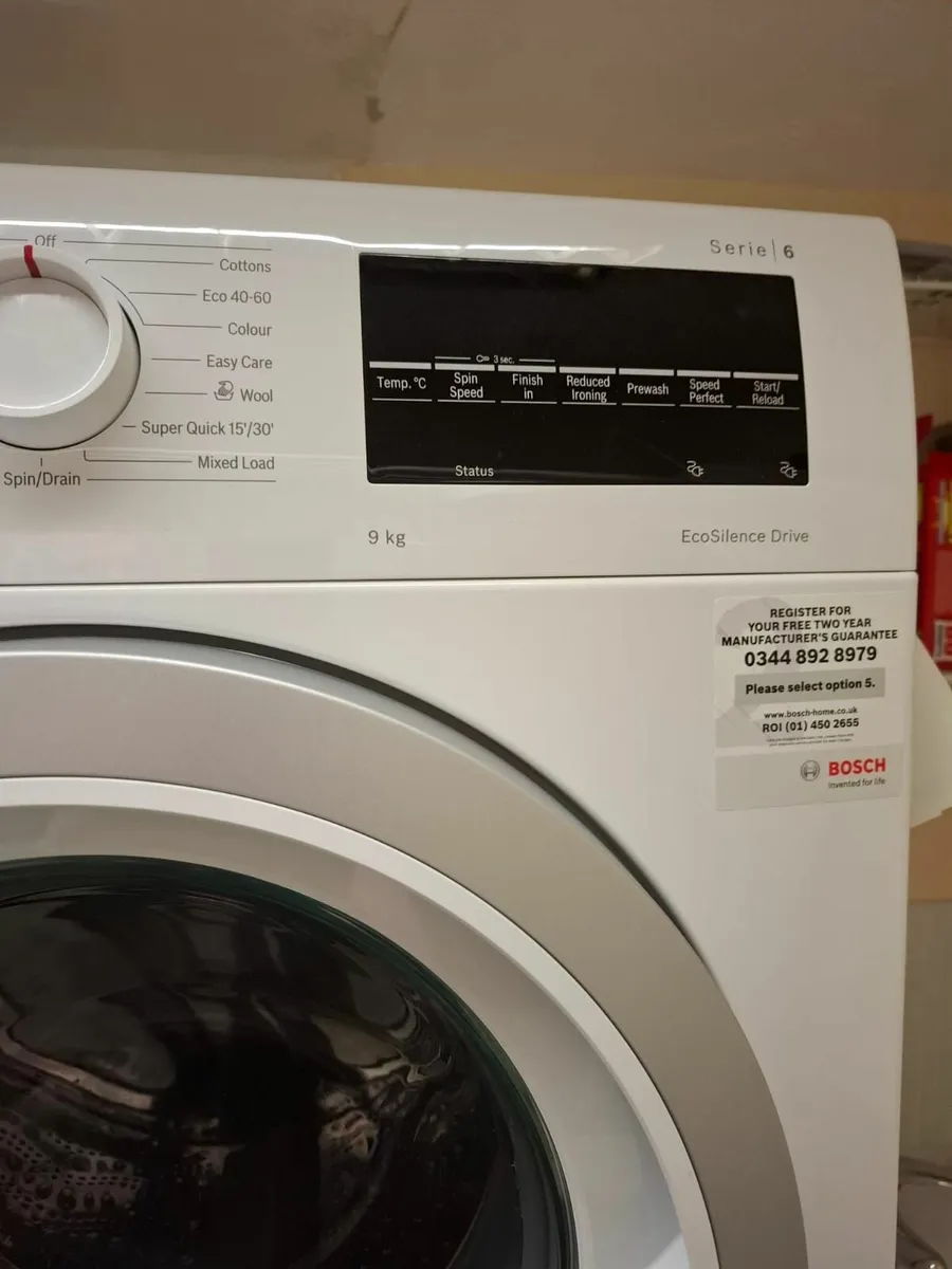 Bosch  washing machine and tumble dryer - Image 4