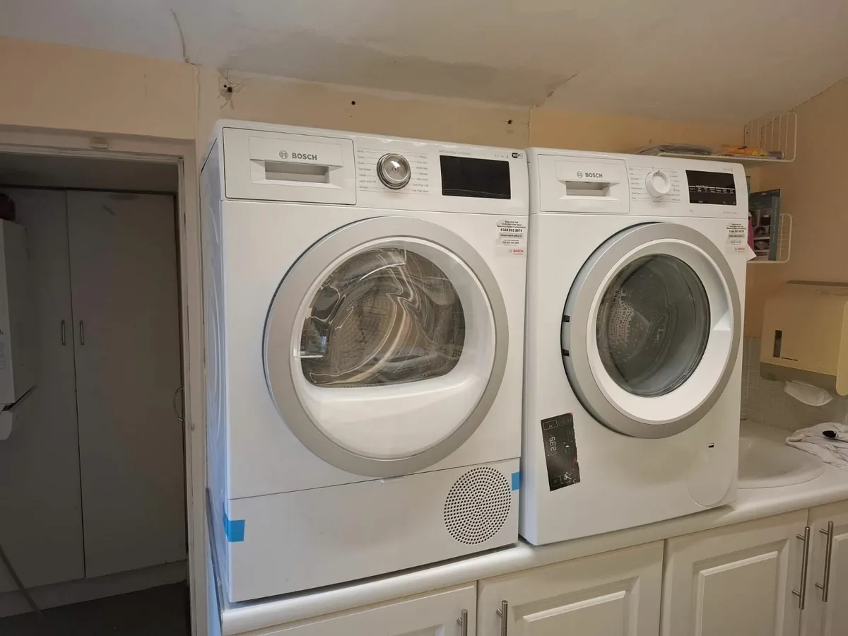 Bosch  washing machine and tumble dryer - Image 1