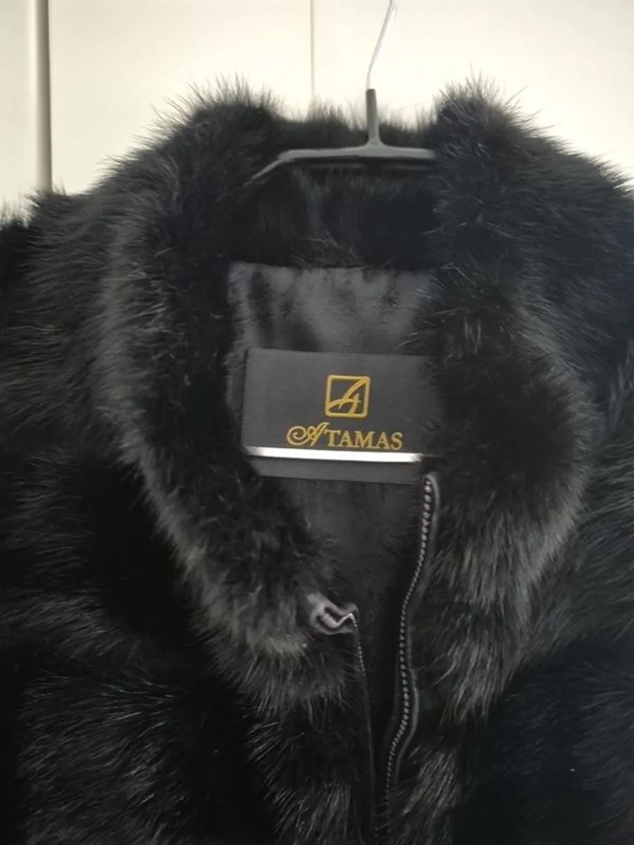 Real mink Vest coat - Image 2