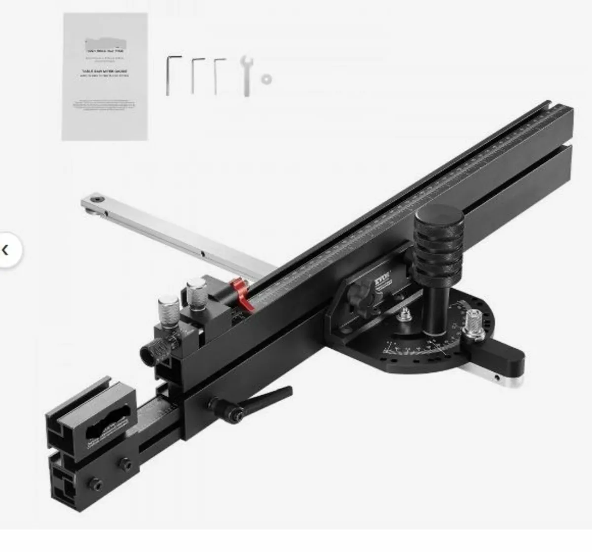 Precision Miter Gauge, Standard Slot 19 x 9.5 mm - Image 1