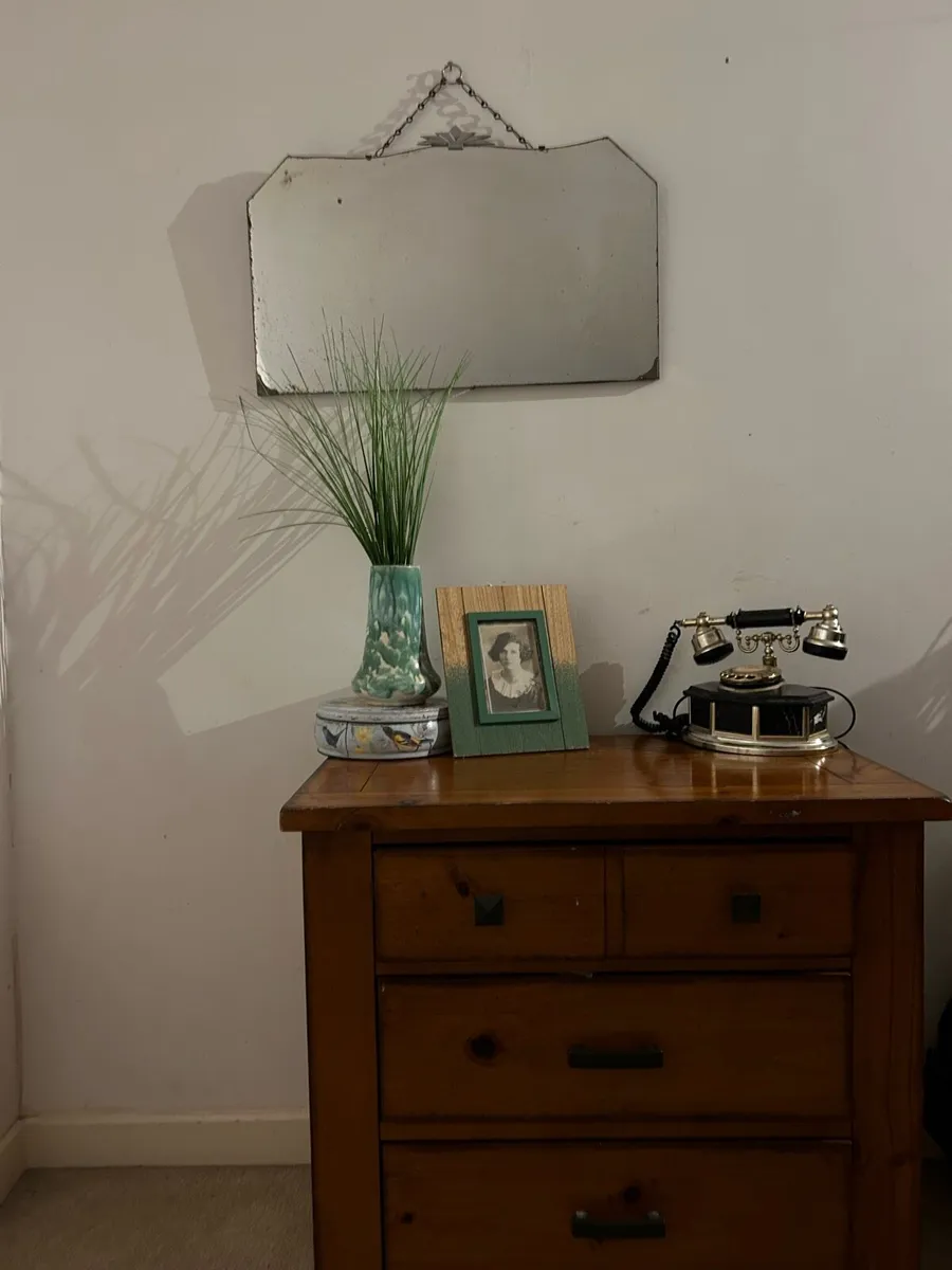 Wooden Chest Of Drawers/ Lamp table - Image 2