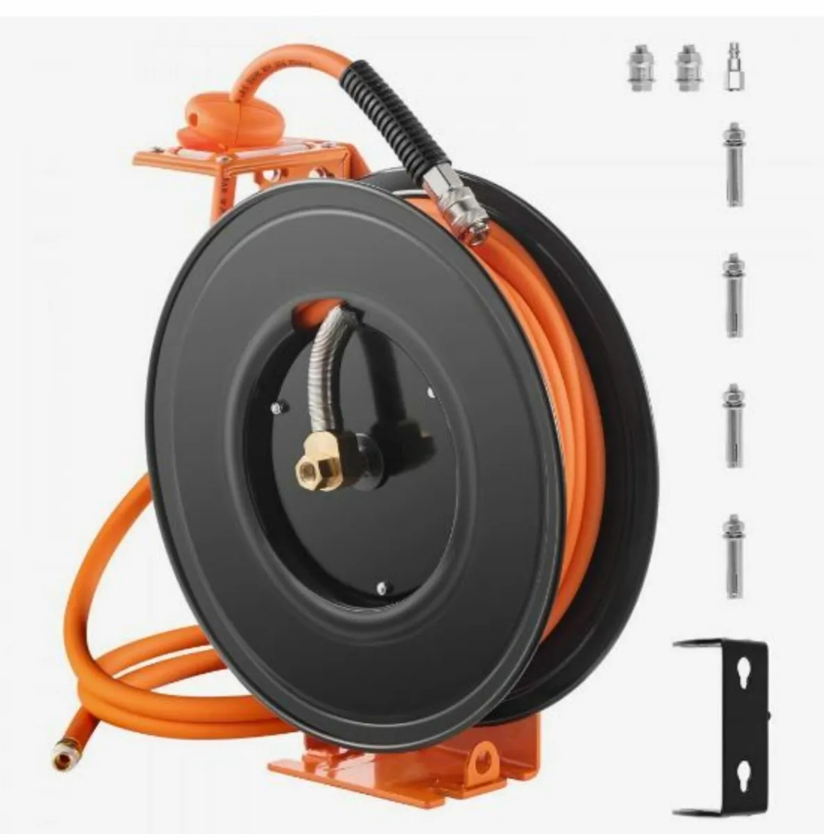 Retractable Air Hose Reel 3/8 IN x 50FT - Image 4