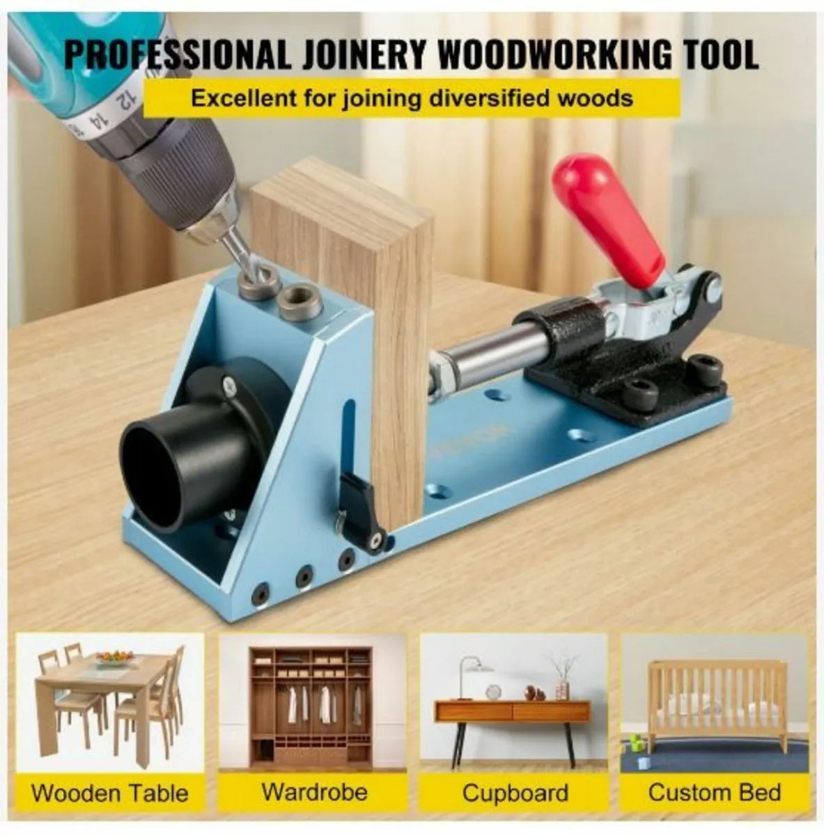 Pocket Hole Jig Kit, M4 Adjustable - Image 2
