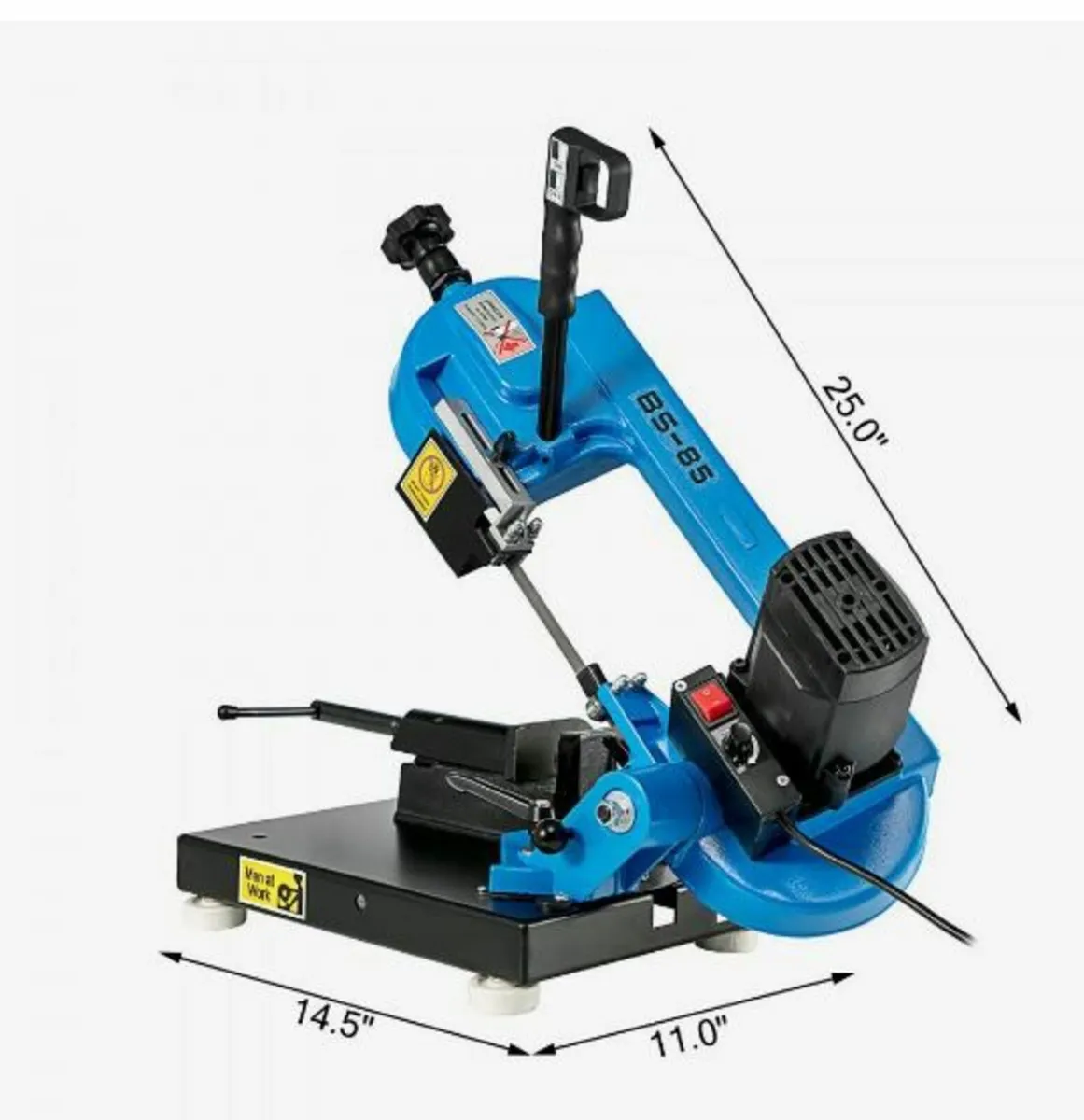 Bandsaw Metal Band Saw 1000W for Cutting - Image 3