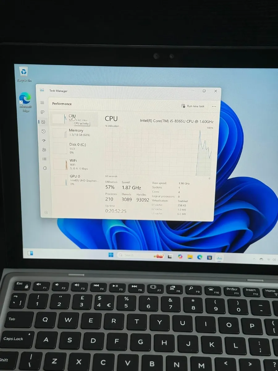 Dell Latitude 7200 2in1 Laptop i5/8GB/256SSD/FHD - Image 4