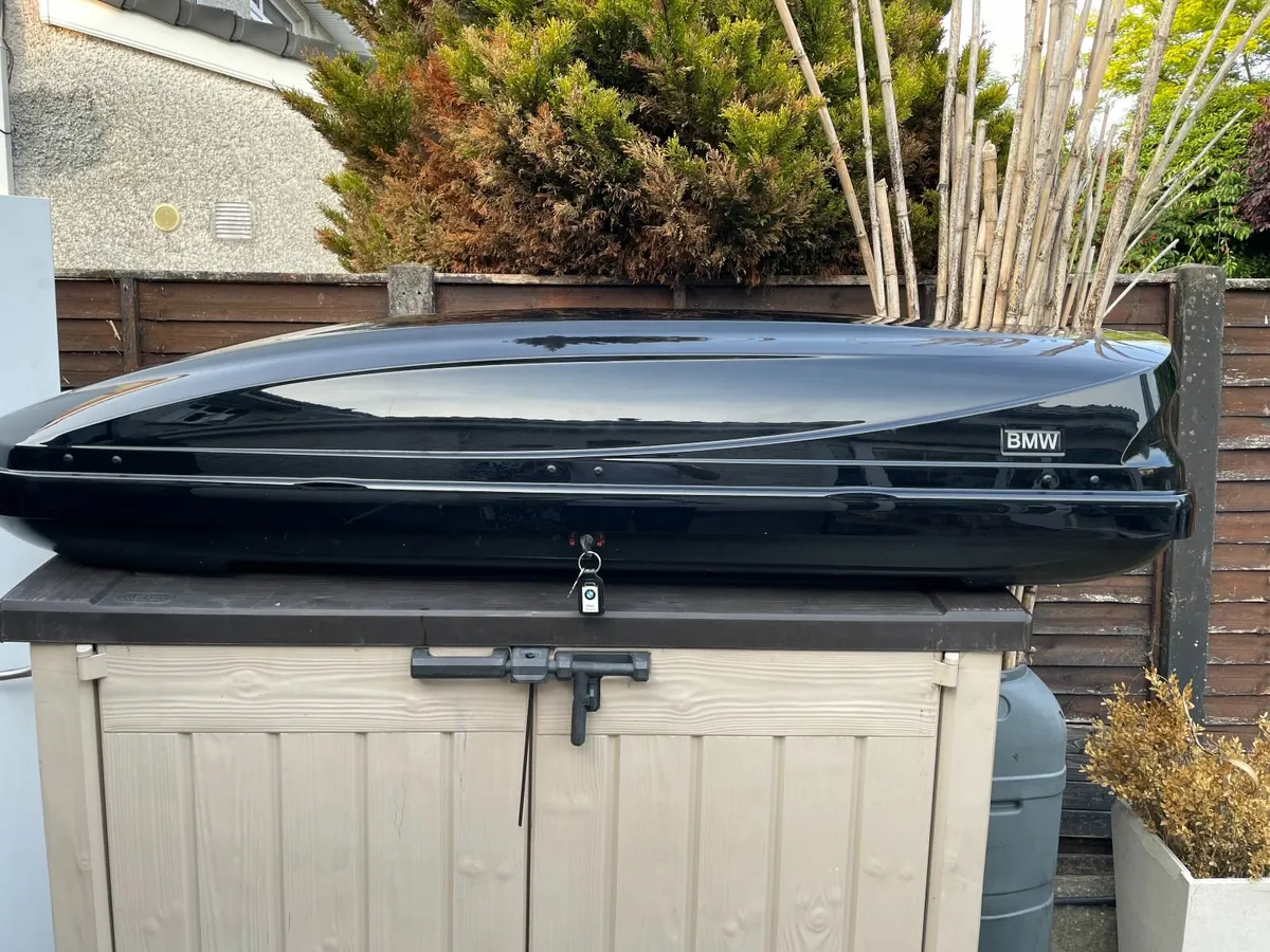 BMW Roof Rack and Box - Image 1