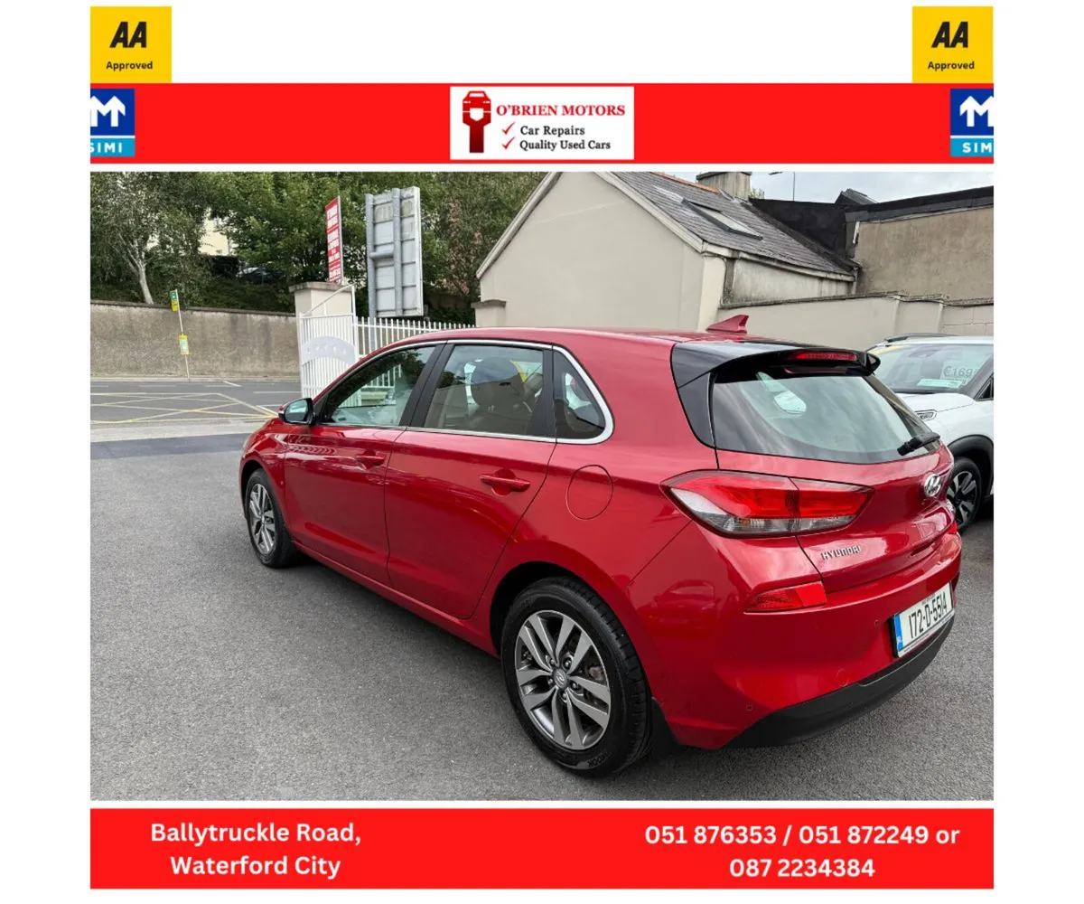 2017 Hyundai i30 Deluxe Turbo Petrol 5 Door. - Image 3