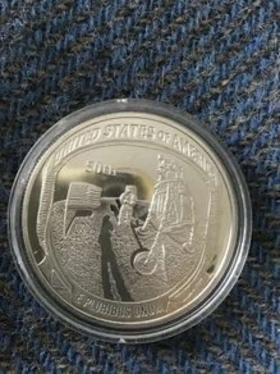 Moon Landing coin