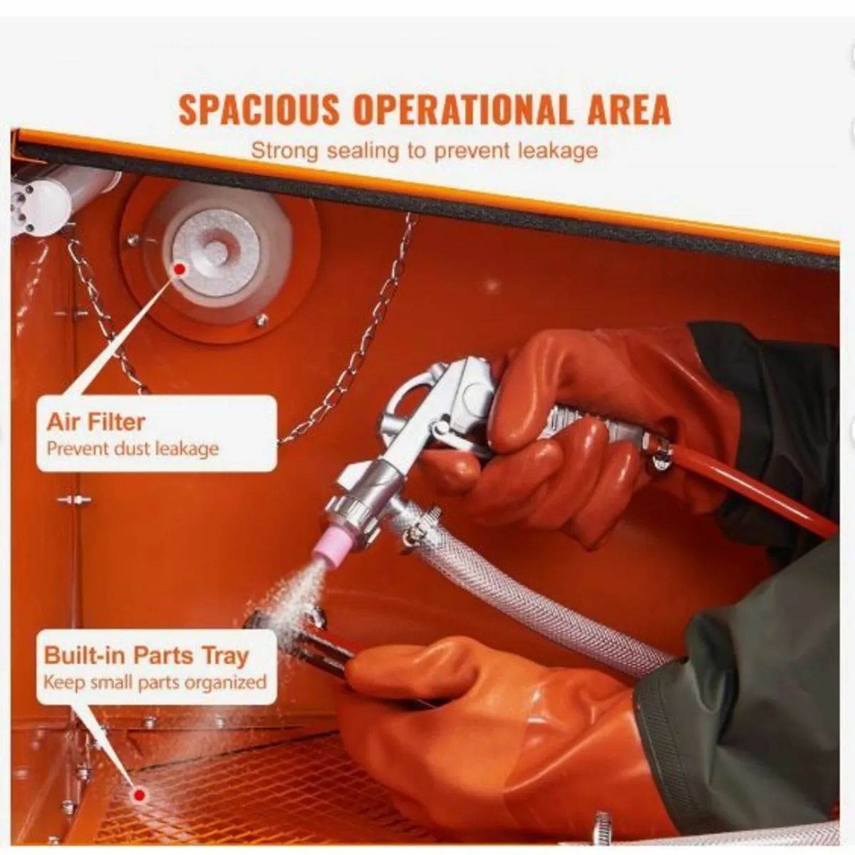 25 Gallon Sandblasting Cabinet - Image 2