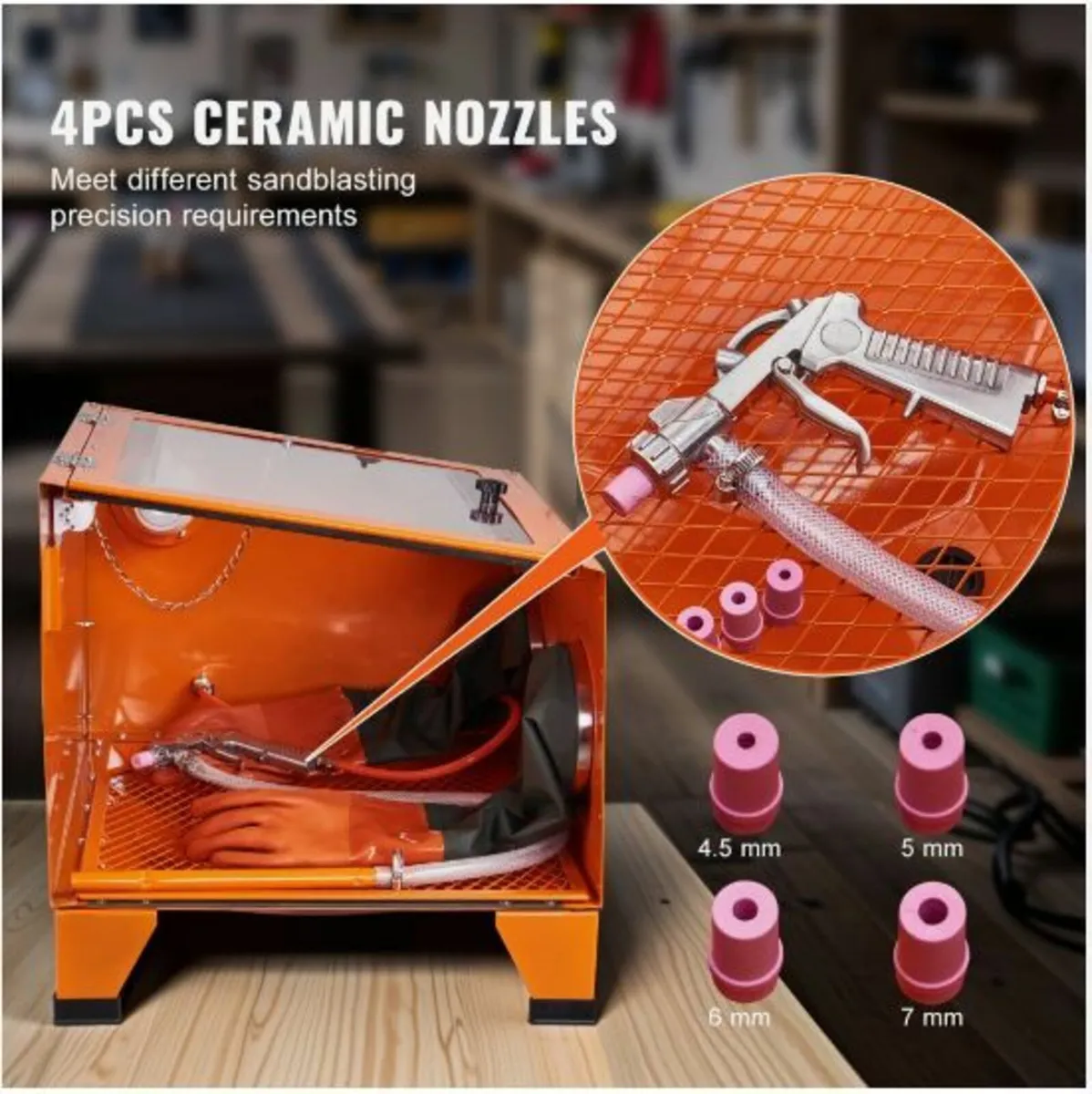 25 Gallon Sandblasting Cabinet - Image 4