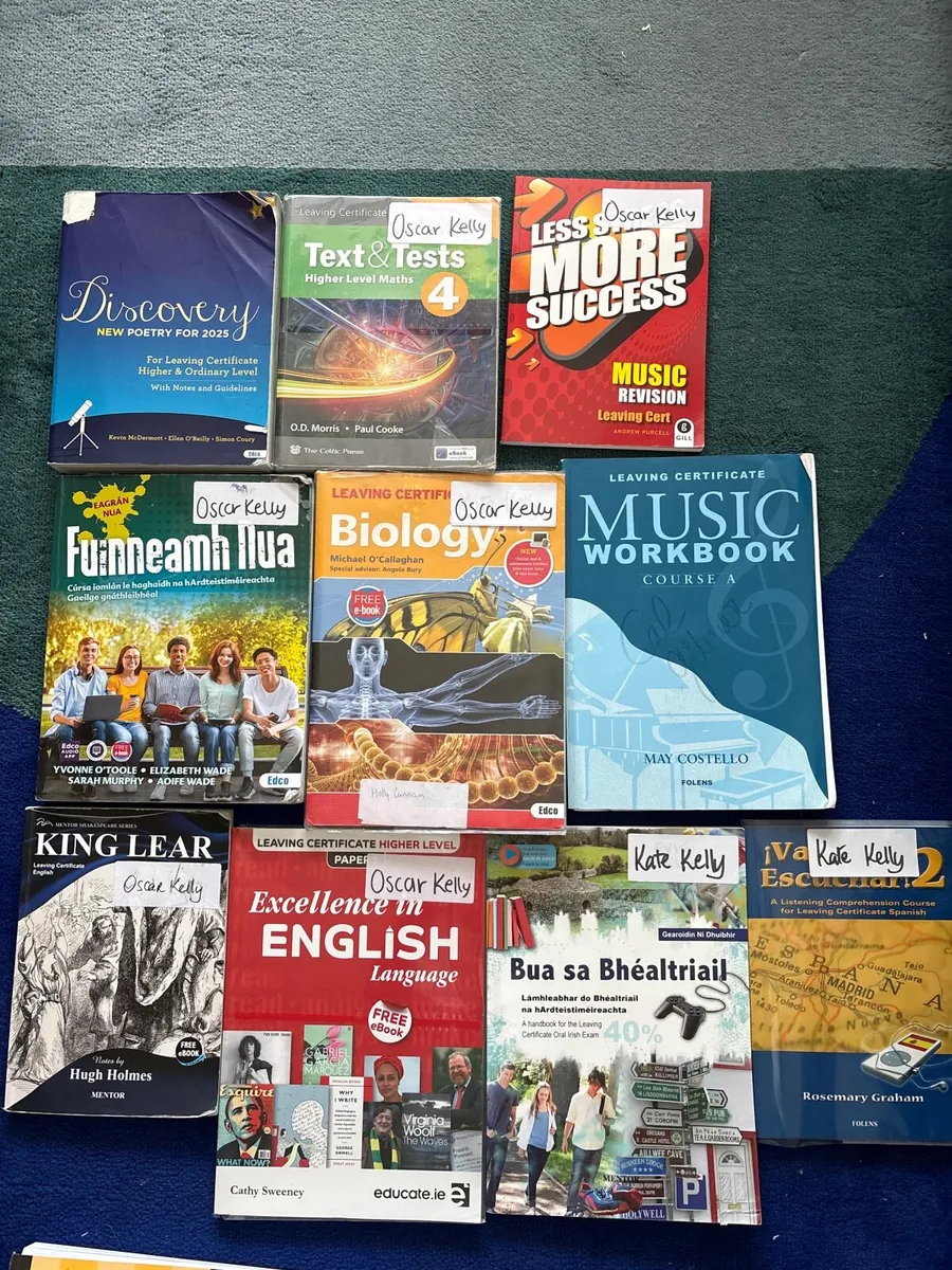 Leaving Cert text books