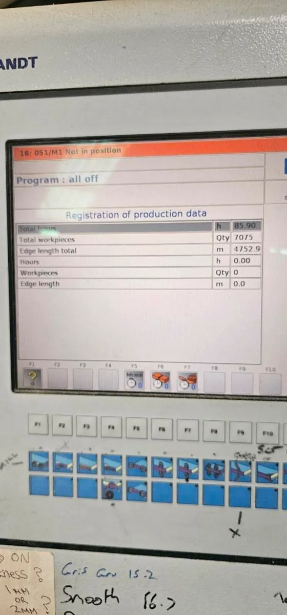 Brandt kdf660 edgebander - Image 2
