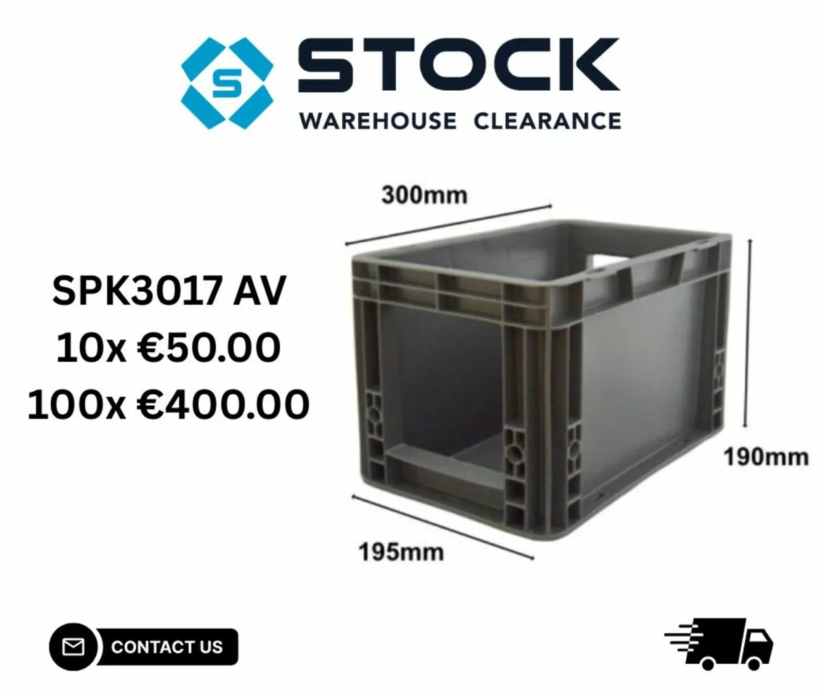 10x Storage Boxes - Image 1