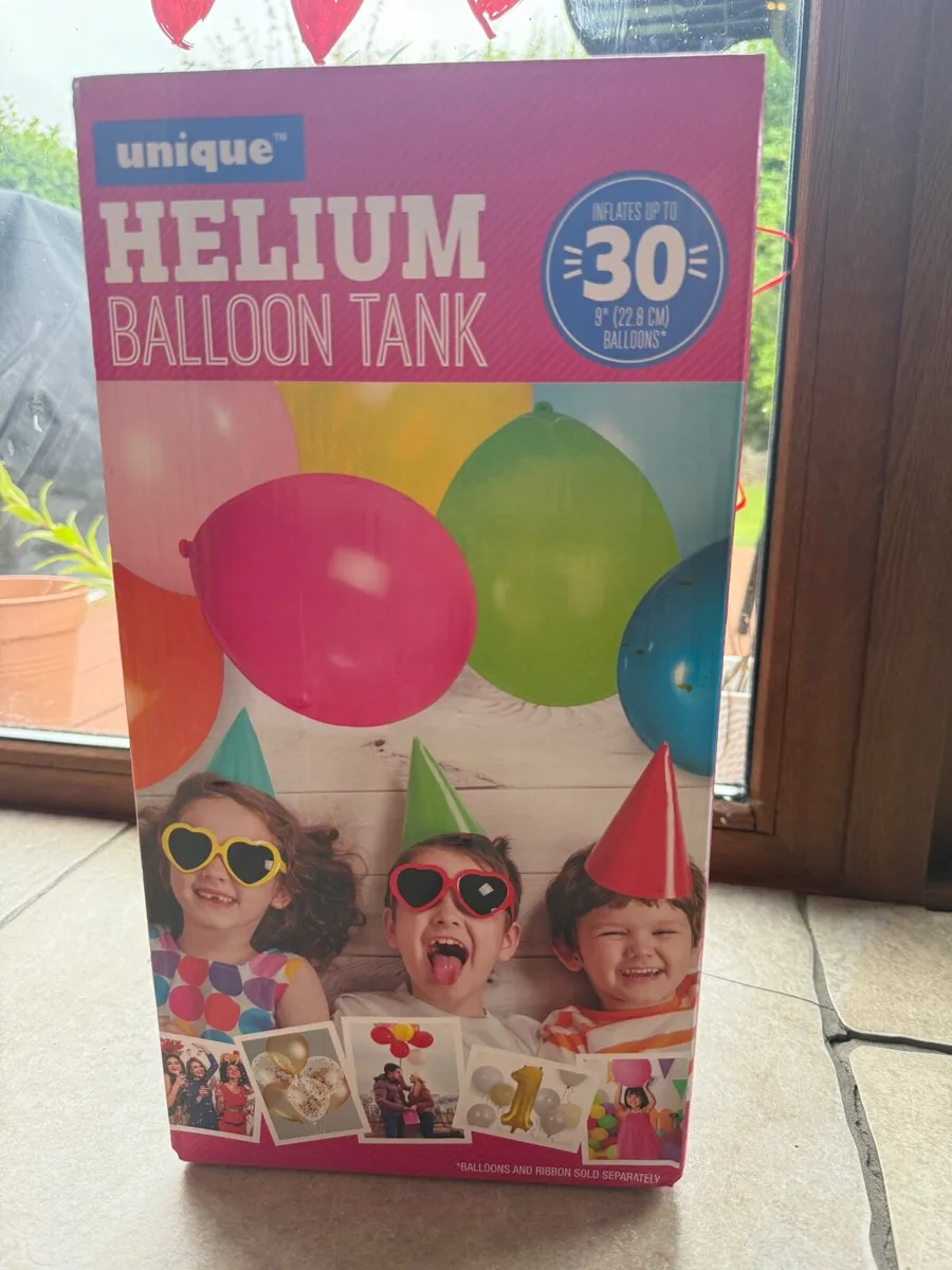 Empty Helium Balloon Tank – Refillable (Unique Bra