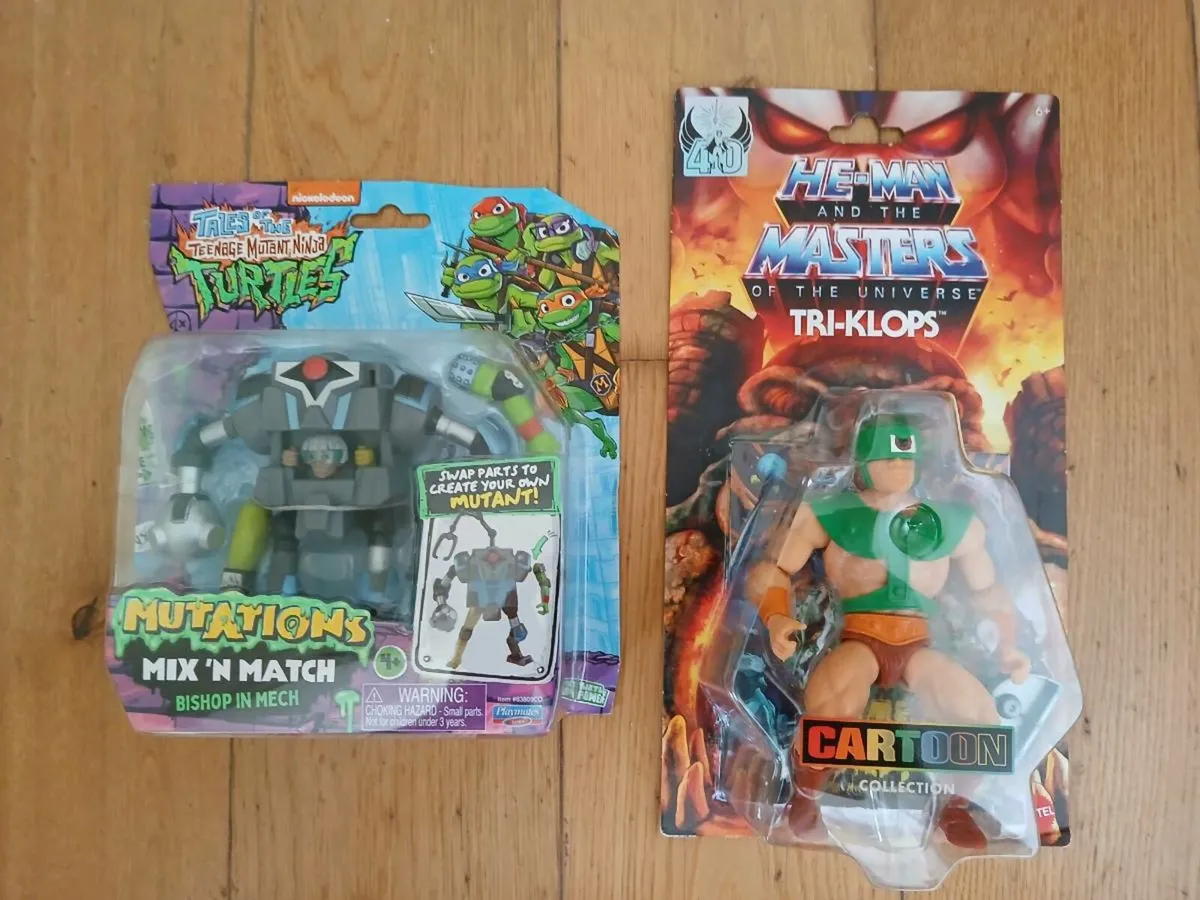 TMNT and Masters of Universe NEW