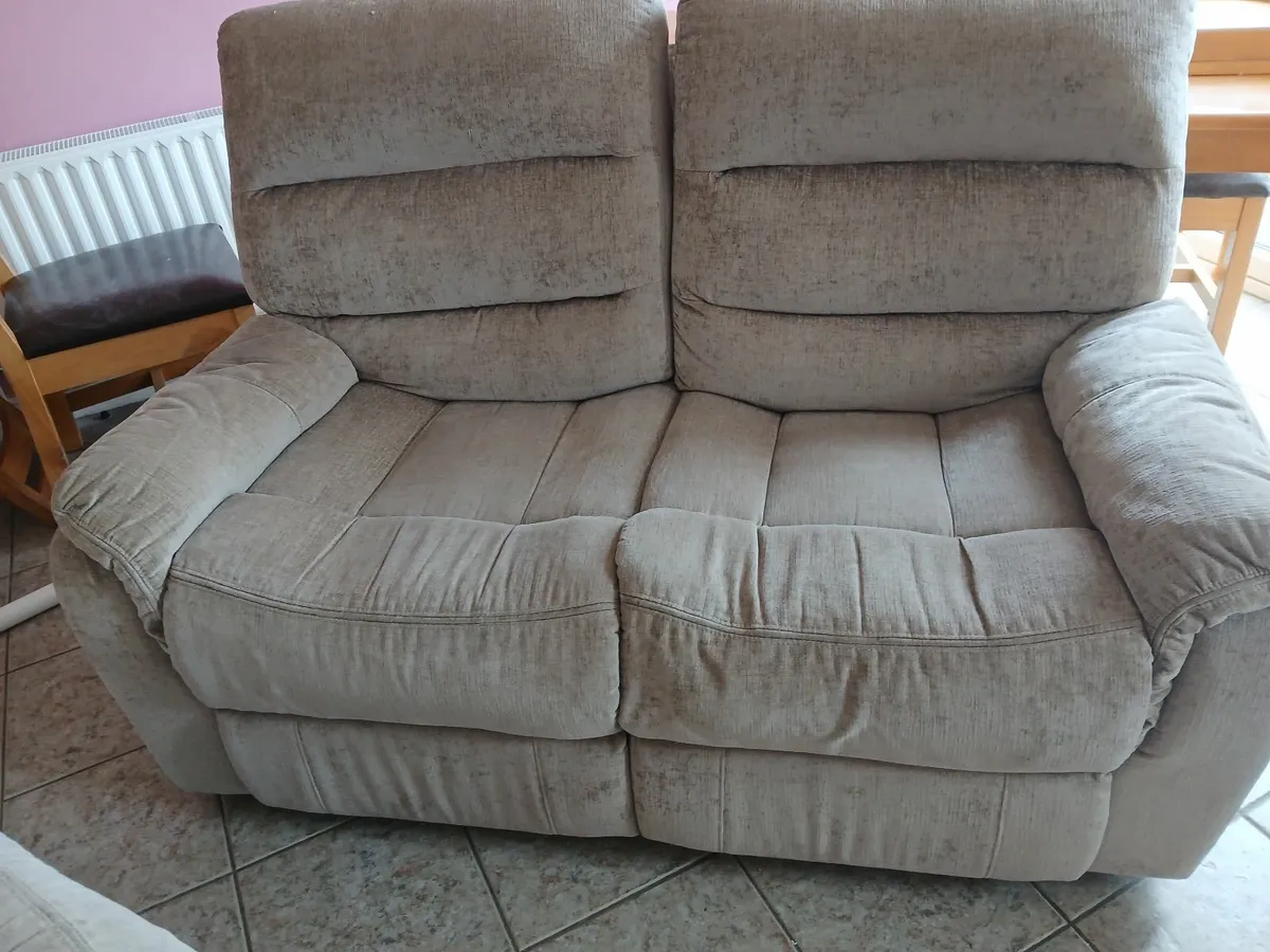 X2 two seater recliner couches - Image 1