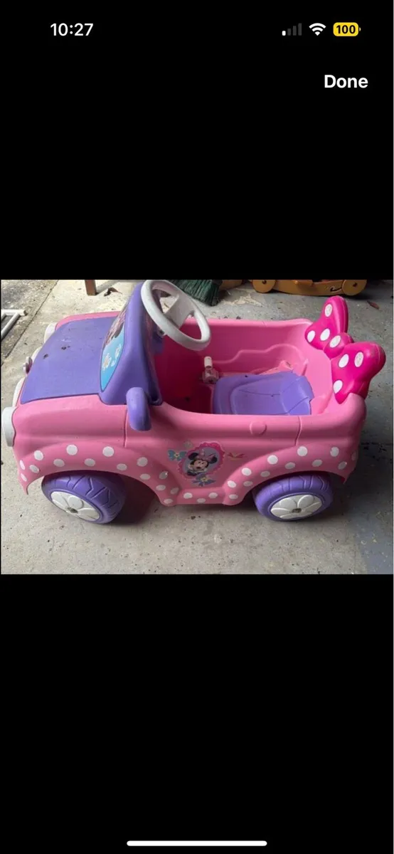 Minnie Mouse toddler car - Image 2