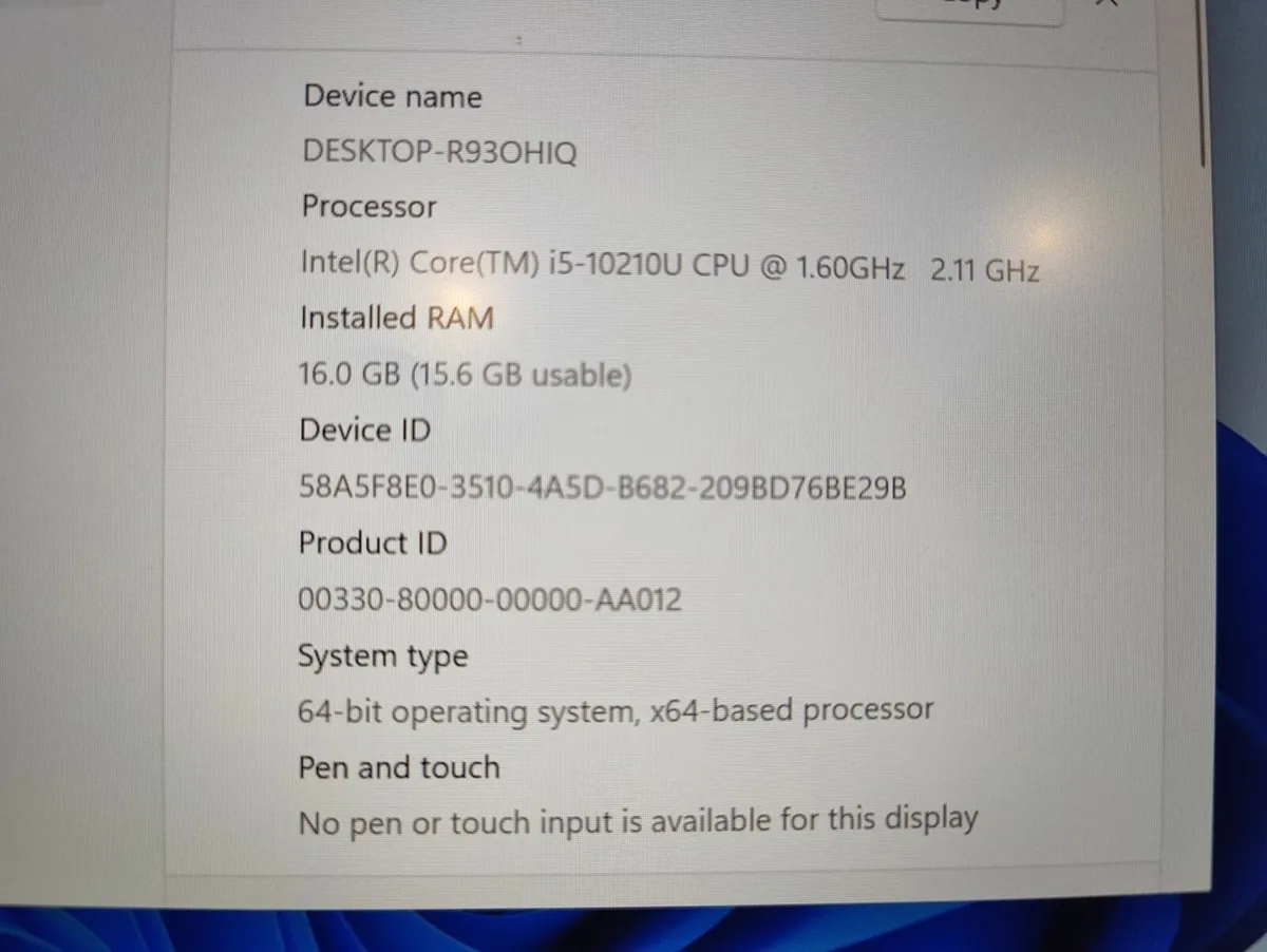 Dell Latitude 5410 | i5 (10th gen) | 16GB | 256GB - Image 4
