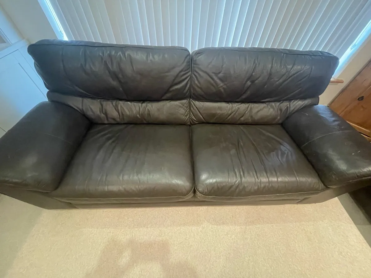 Leather Sofa - Image 2
