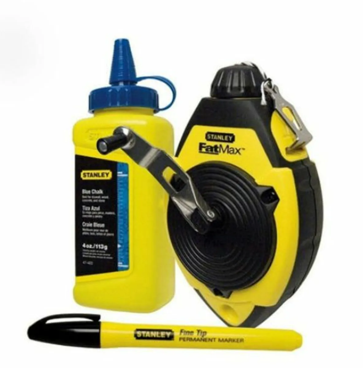 Stanley 0-47-681 FatMax Chalk Line Set 30M