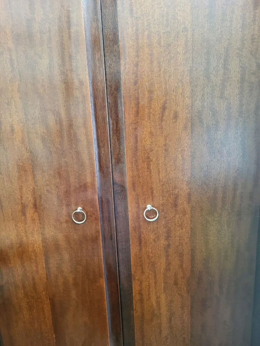 Two "Stag" Wardrobes - Image 2