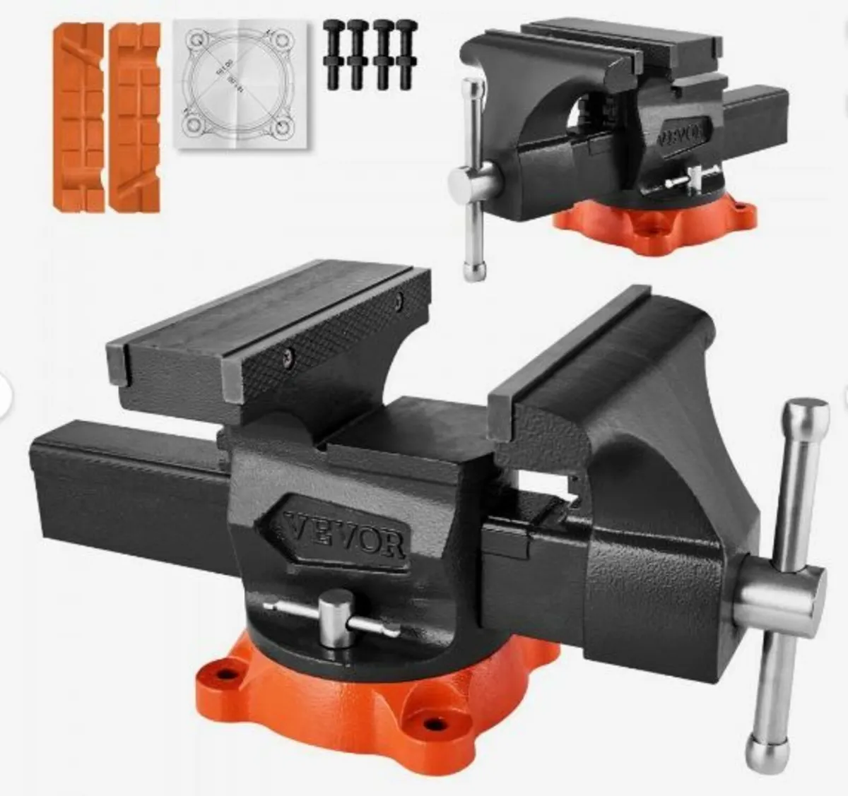 8" Bench Vise Multipurpose Heavy Duty - Image 1