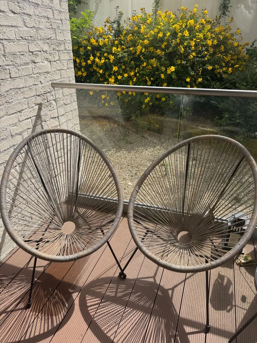 Balcony chairs for sale - Image 3