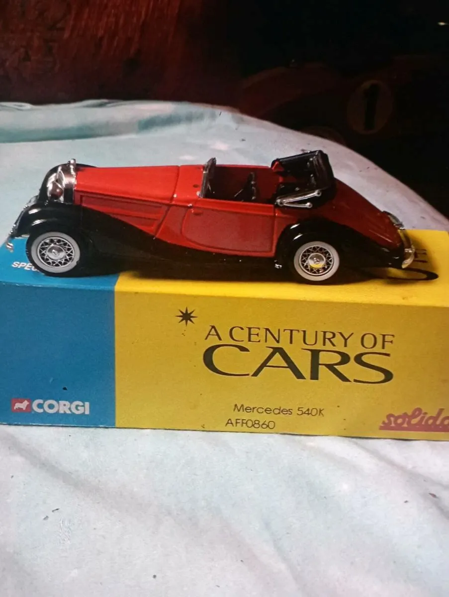A CENTURY OF CARS CORGI & SOLIDO DIE CAST MODLES - Image 2