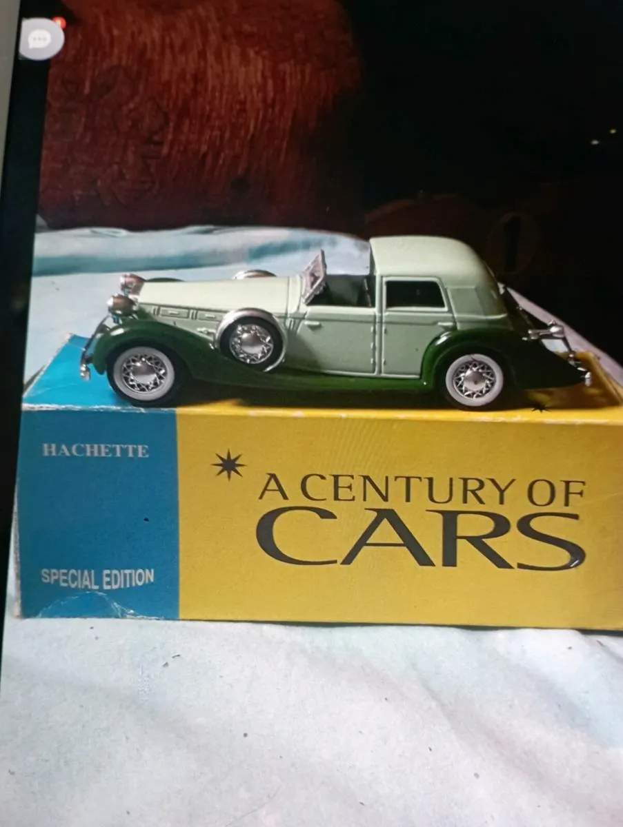 A CENTURY OF CARS CORGI & SOLIDO DIE CAST MODLES - Image 3