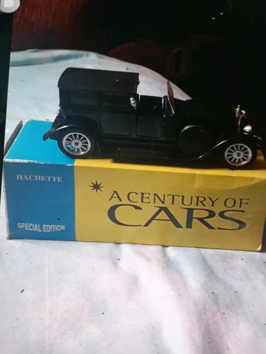 A CENTURY OF CARS CORGI & SOLIDO DIE CAST MODLES - Image 4