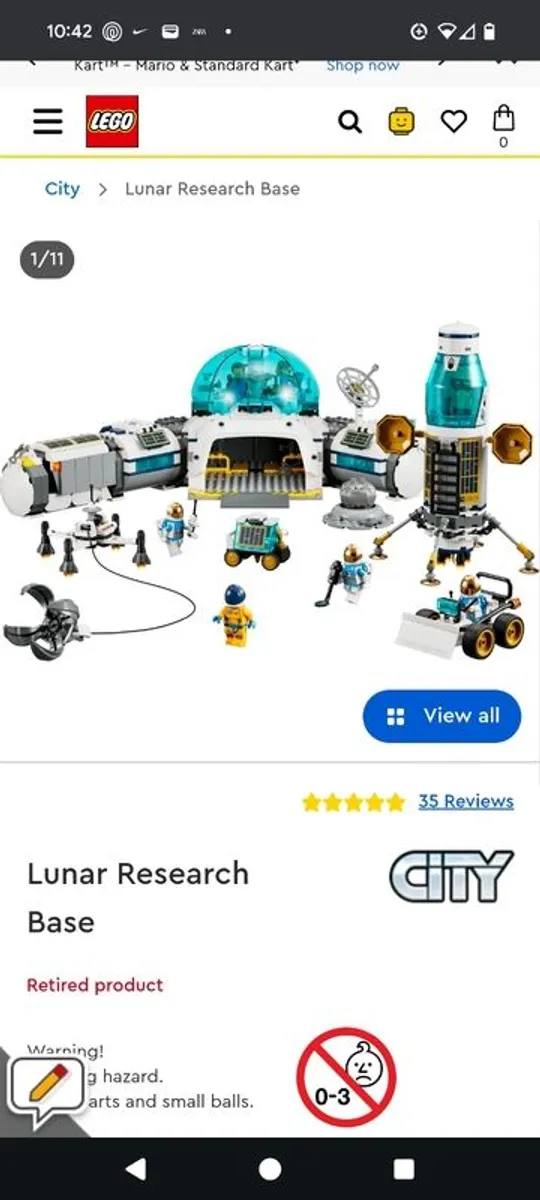 lego city space camp - Image 2