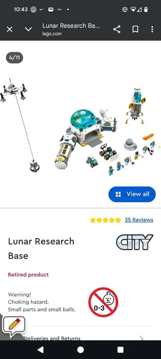 lego city space camp - Image 3