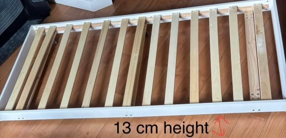 Single Bed Frame On Wheels - Image 2