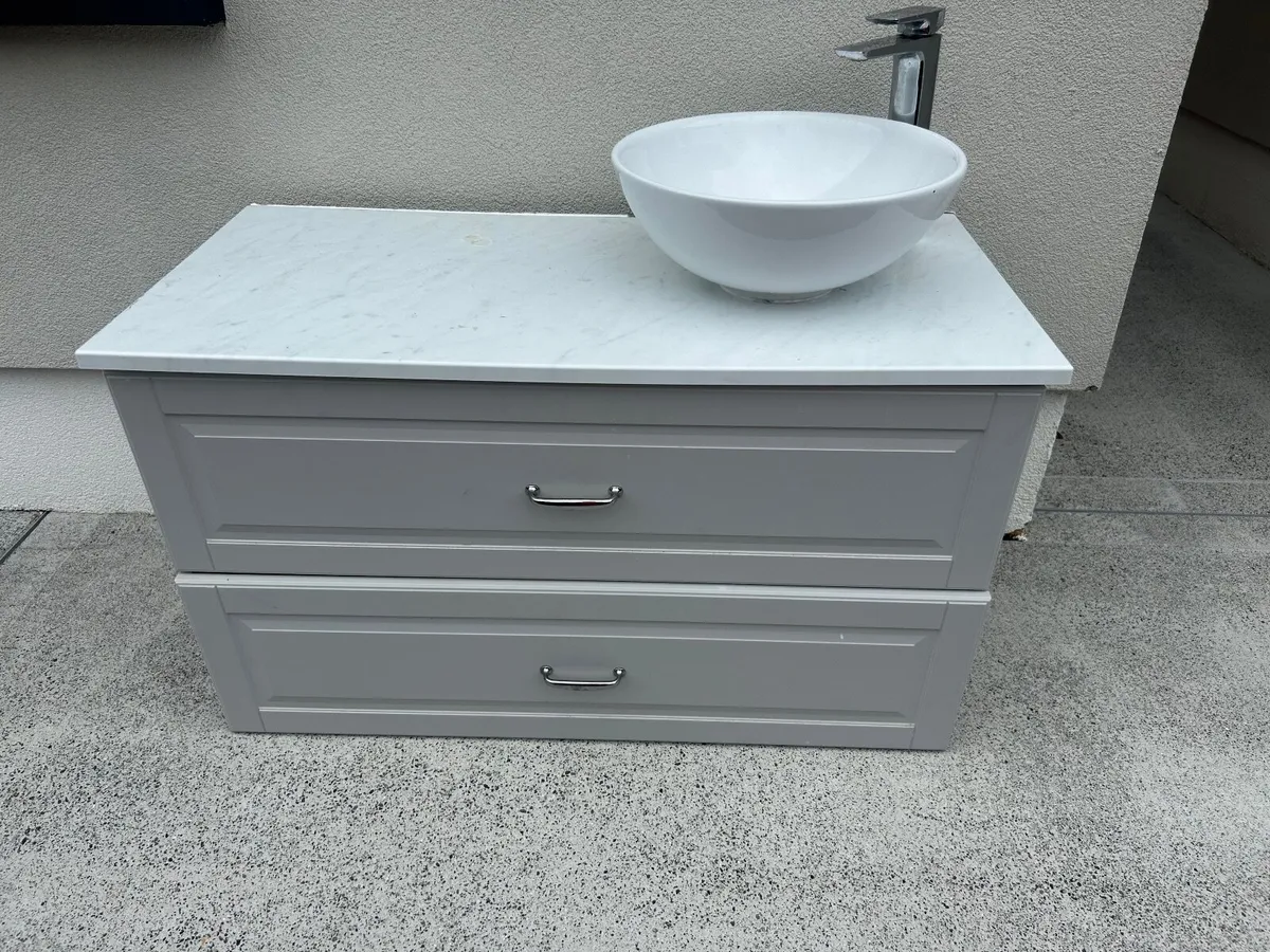 Bathroom Vanity Unit with Sink - Image 1
