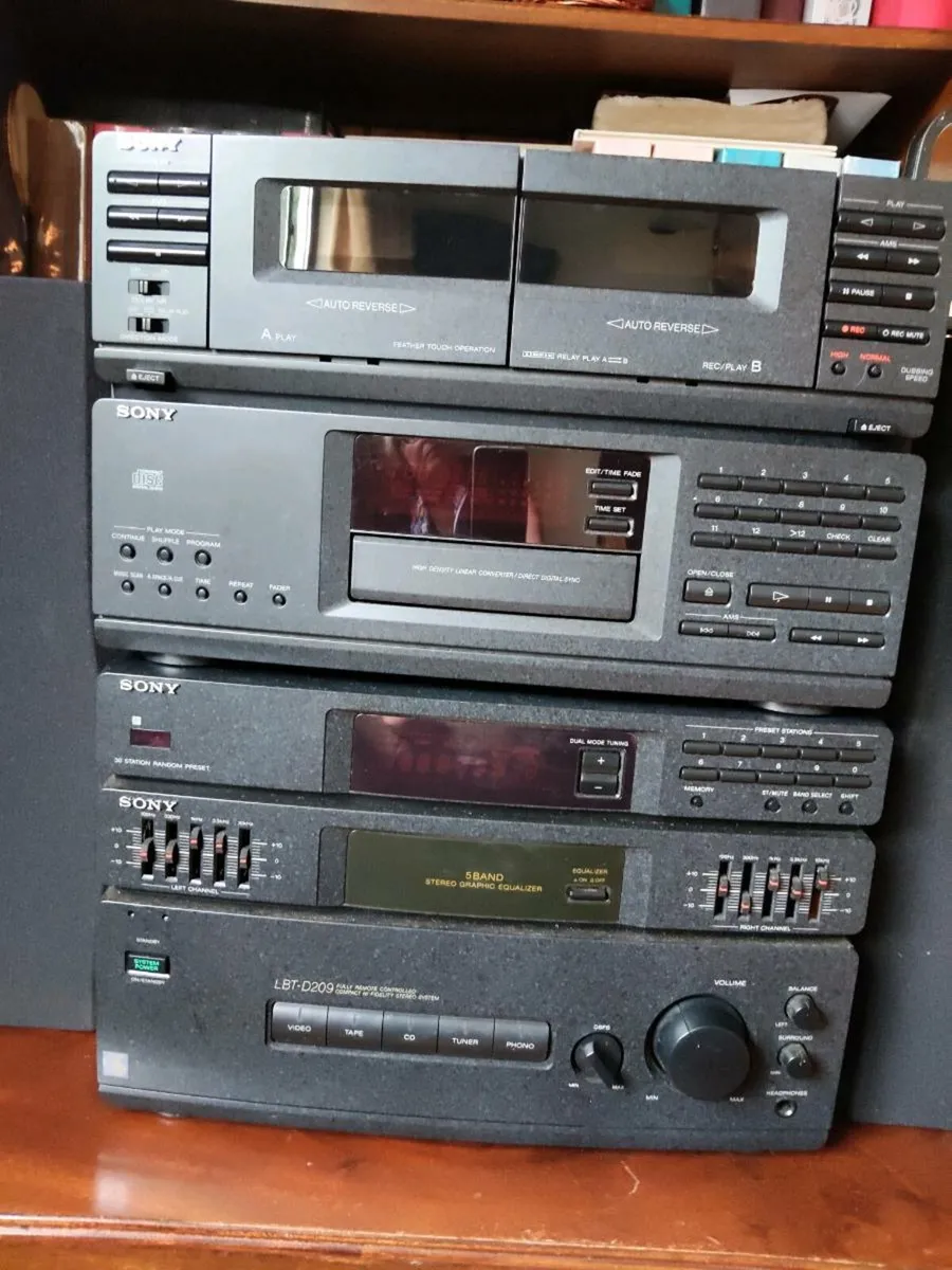 Vintage Sony Stereo Audio system. - Image 1