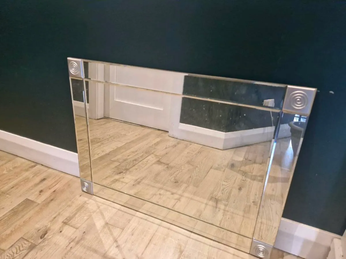 Large heavy mirror
