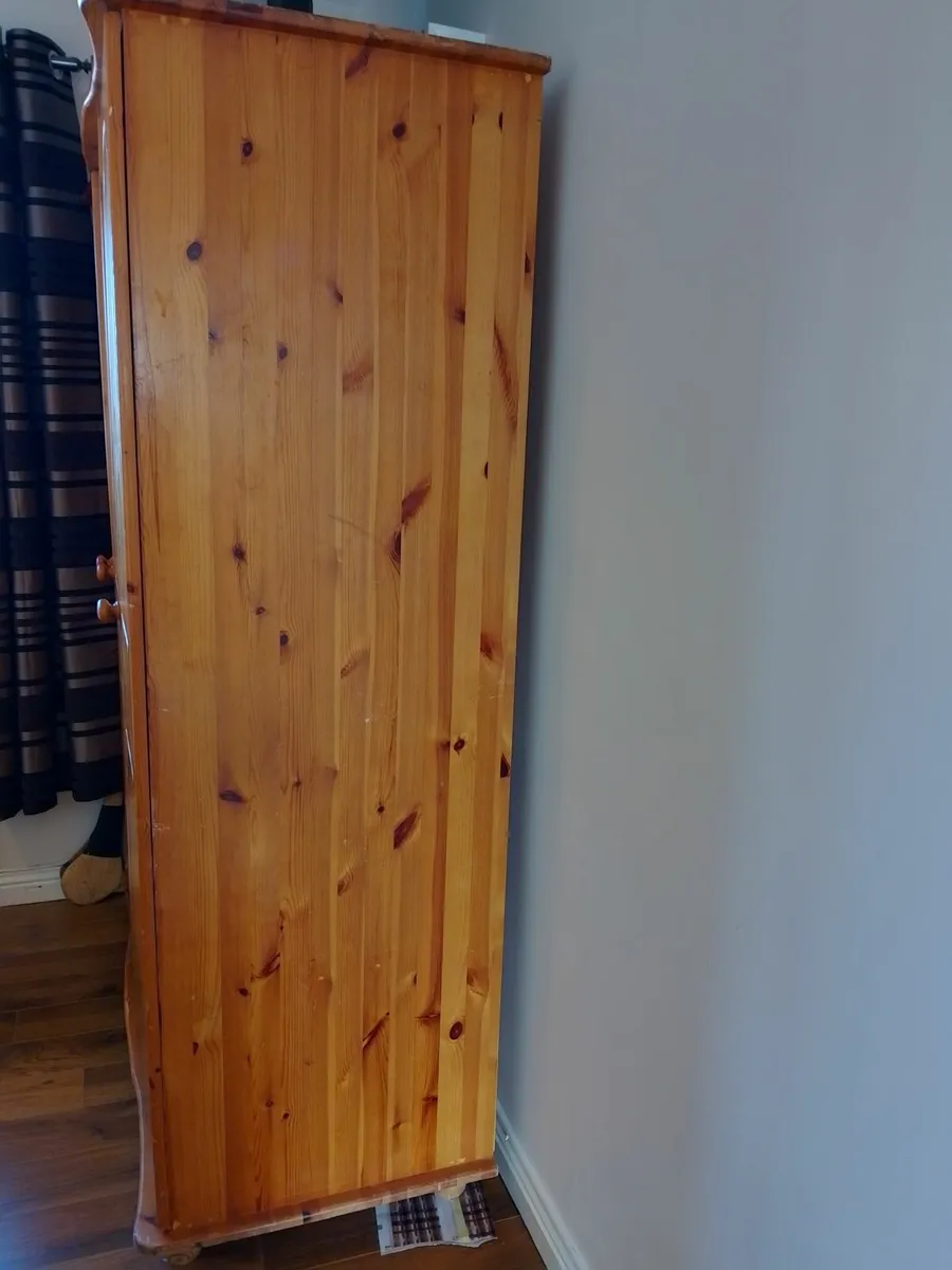 Solid Pine Wardrobe - Image 4
