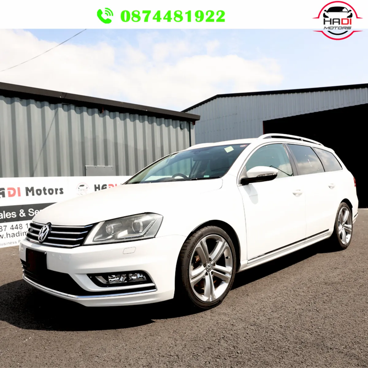 Volkswagen Passat 2014 white - Image 1