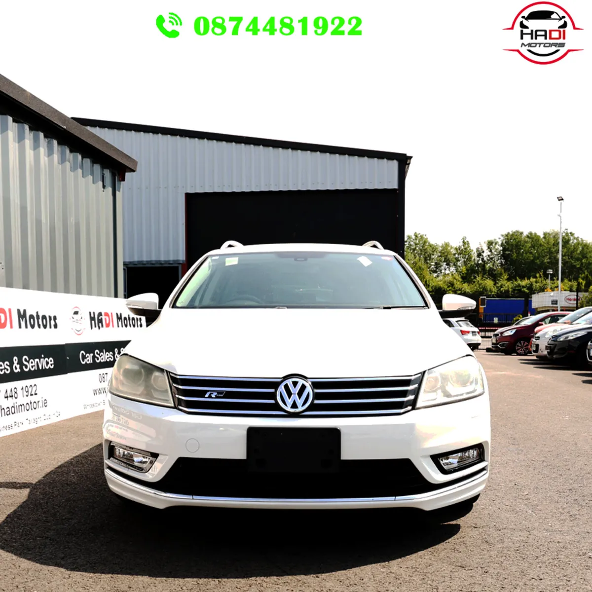 Volkswagen Passat 2014 white - Image 2