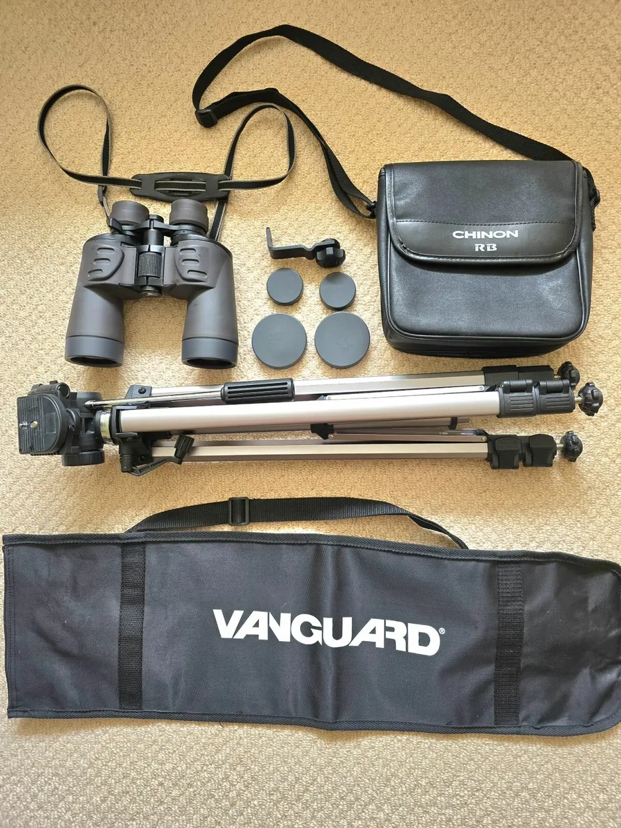 Bionoculars & Tripod with Case - Image 1