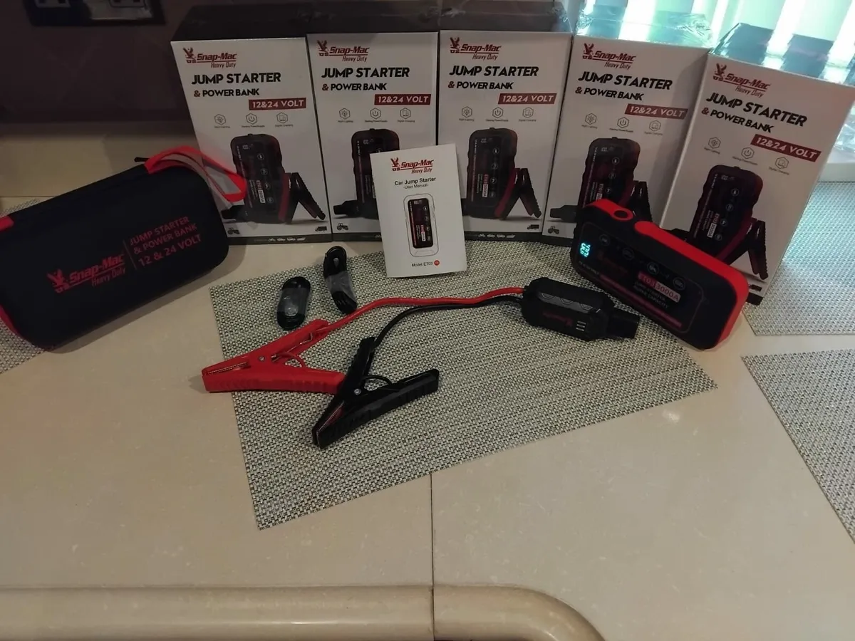 Brand New Snap-mac Jump Starter & Power Bank - Image 1
