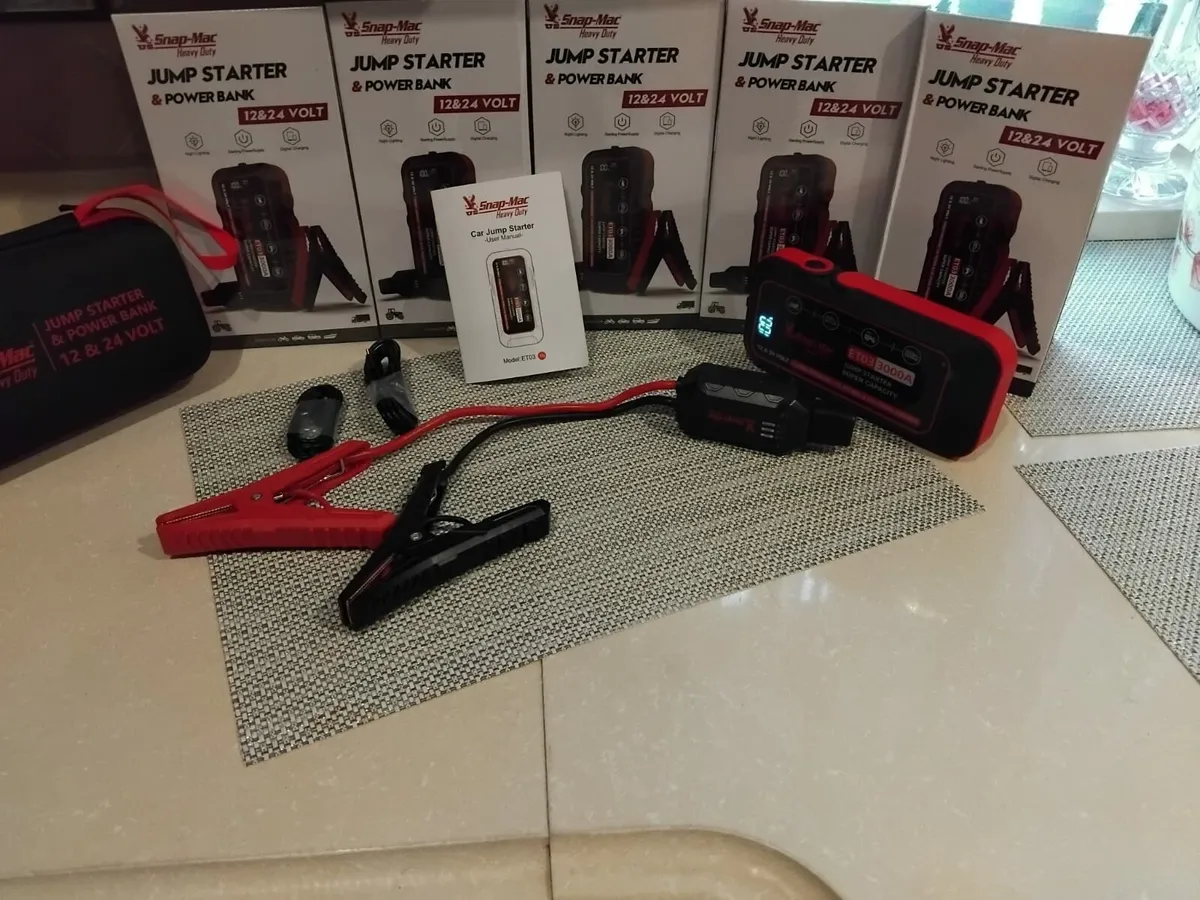 Brand New Snap-mac Jump Starter & Power Bank - Image 2