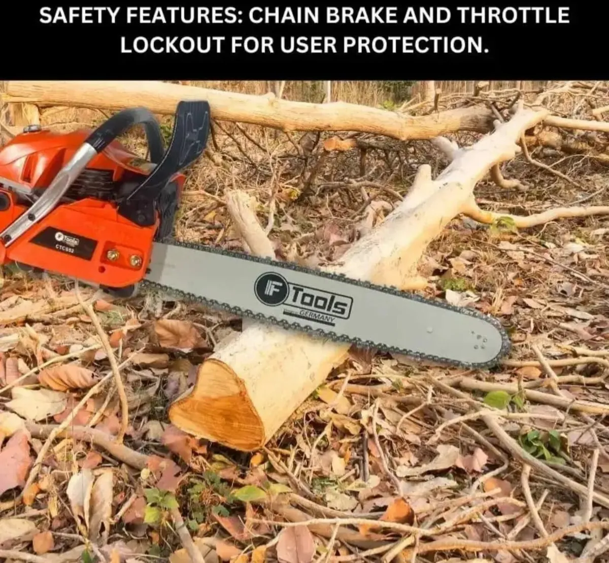 BRAND NEW 55CC CHAINSAW - Image 2